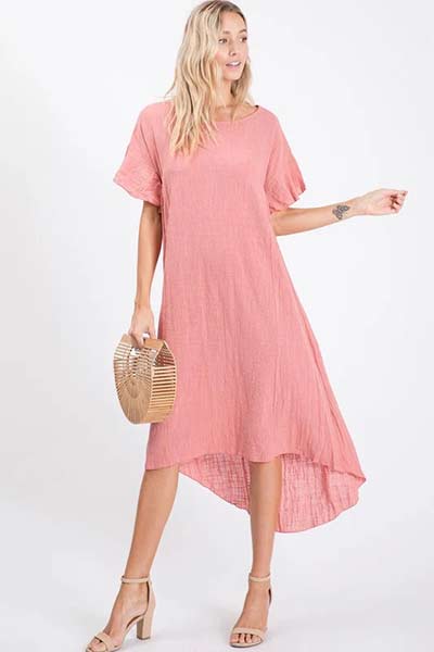Pink Beach Dress